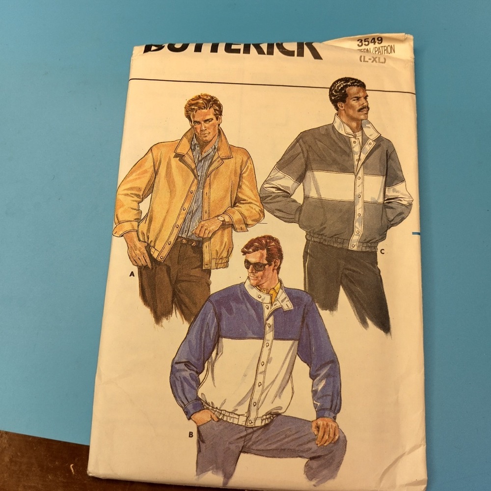 Huge Vintage Men's Sewing Pattern Lot McCall's Butterick 70s 80s 90s Sportswear - Picture 11 of 11